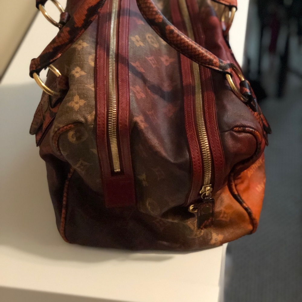 Louis Vuitton python burnt orange - Picture 6 of 7